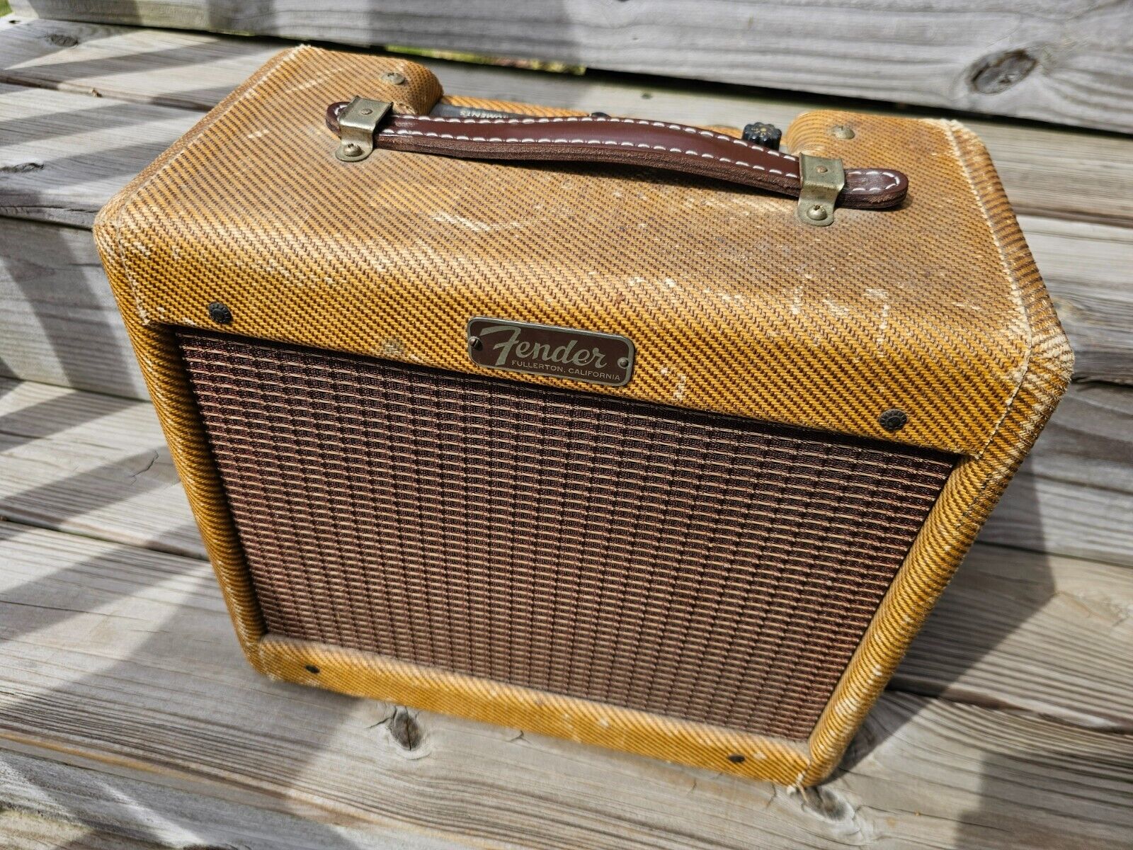 1956 Fender Tweed Champ Electric Guitar Amplifier