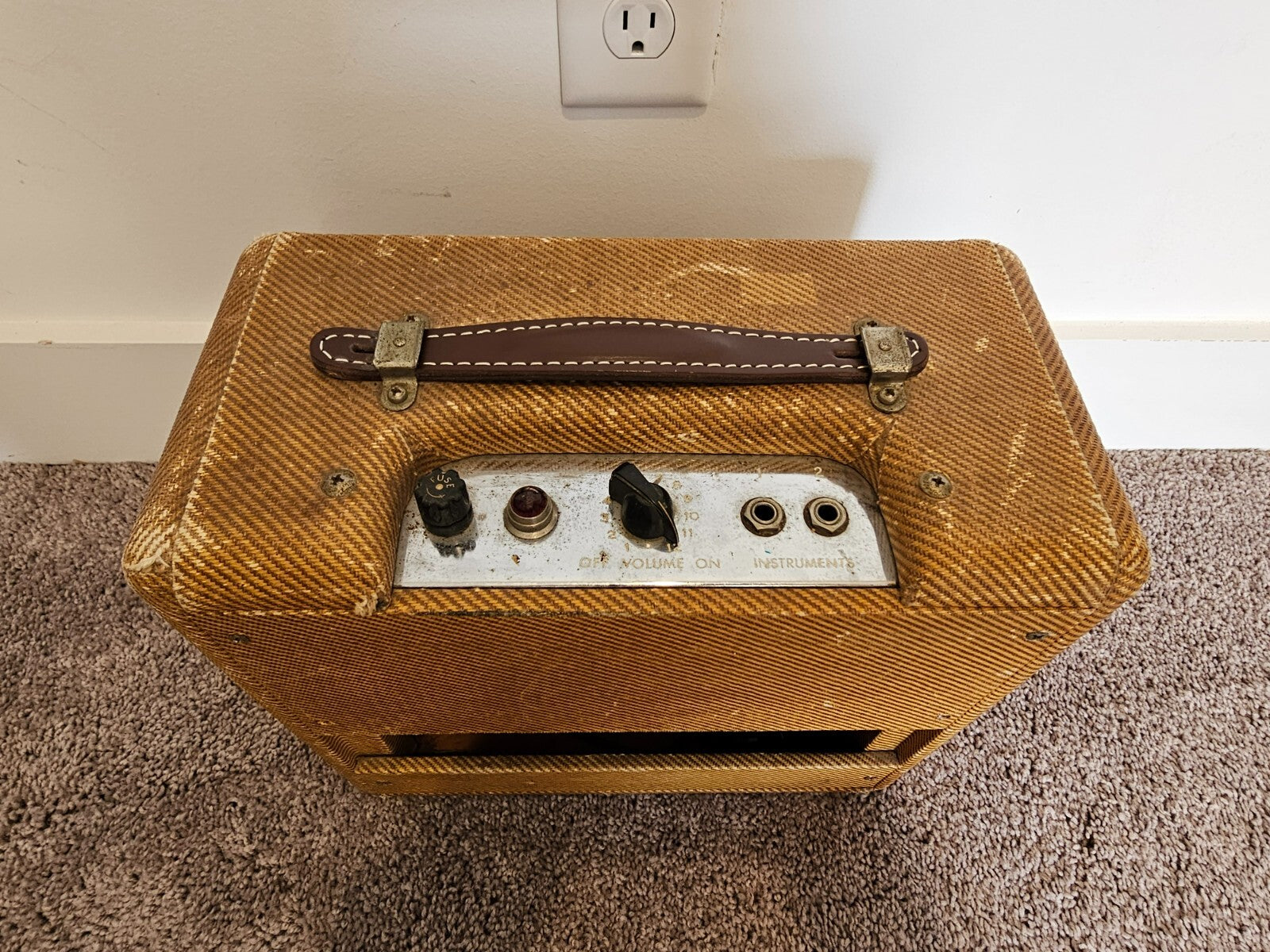 1956 Fender Tweed Champ Electric Guitar Amplifier