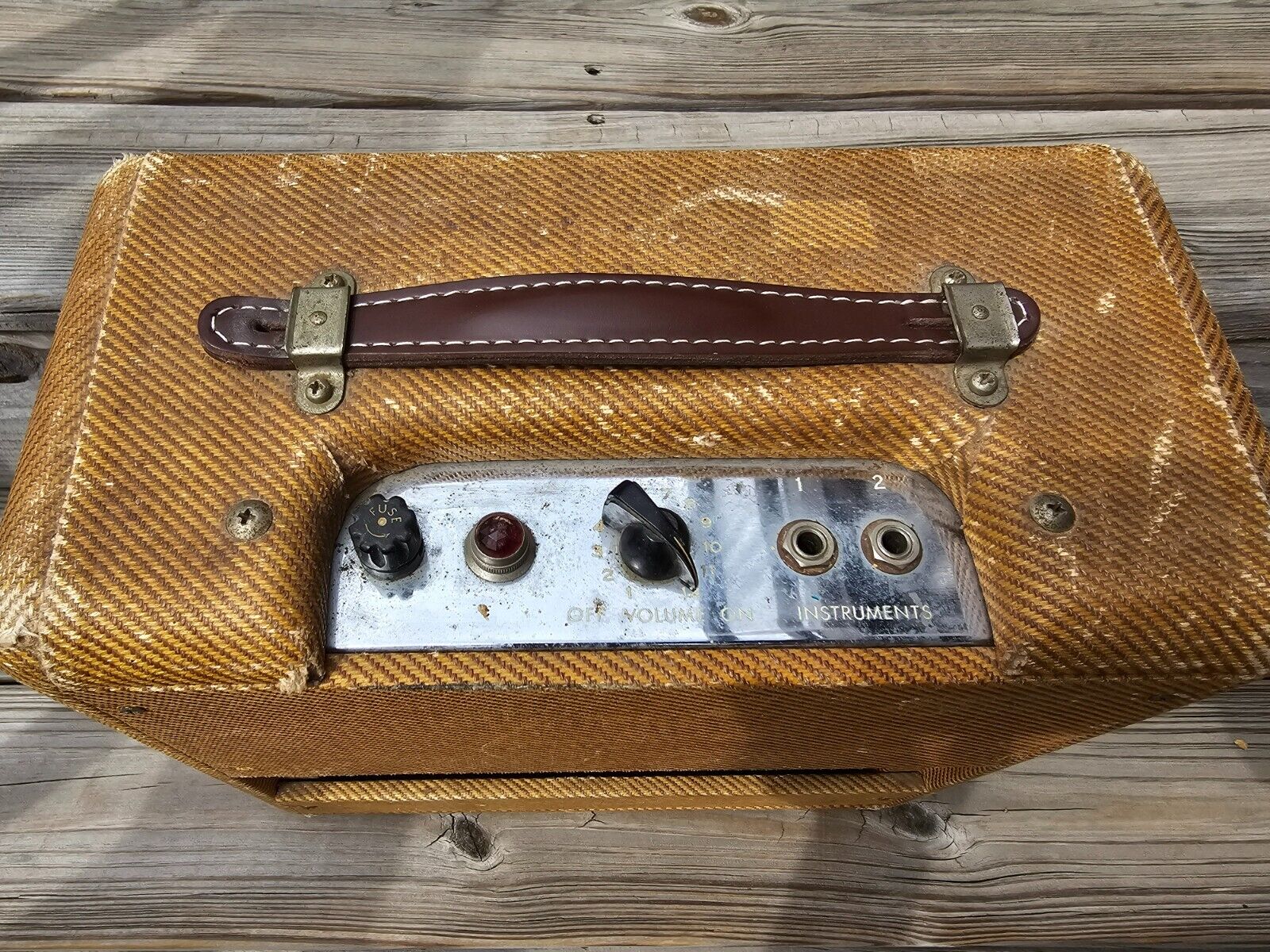 1956 Fender Tweed Champ Electric Guitar Amplifier