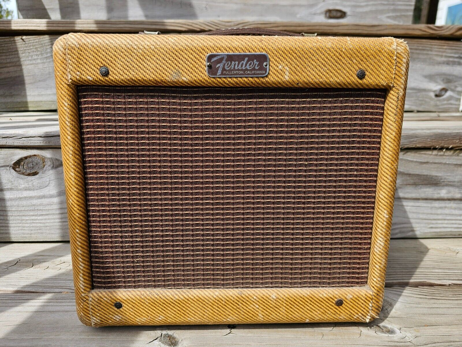1956 Fender Tweed Champ Electric Guitar Amplifier