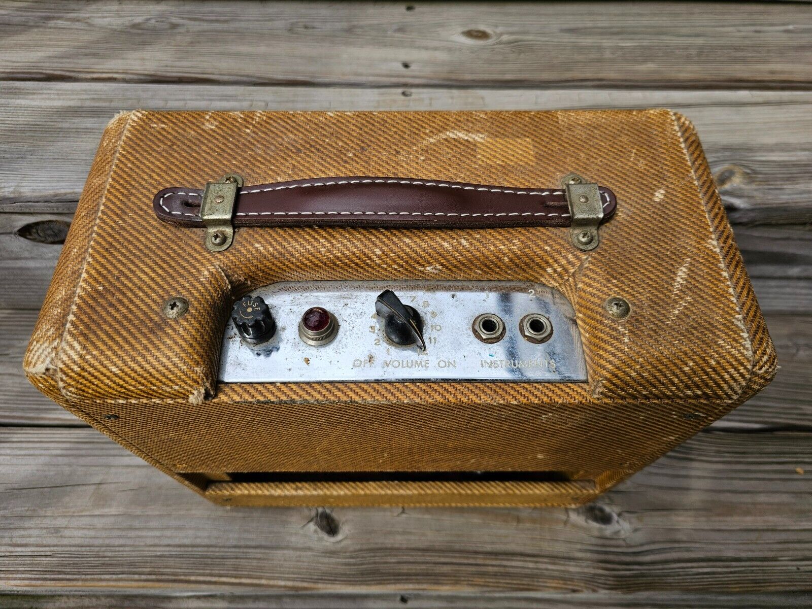 1956 Fender Tweed Champ Electric Guitar Amplifier
