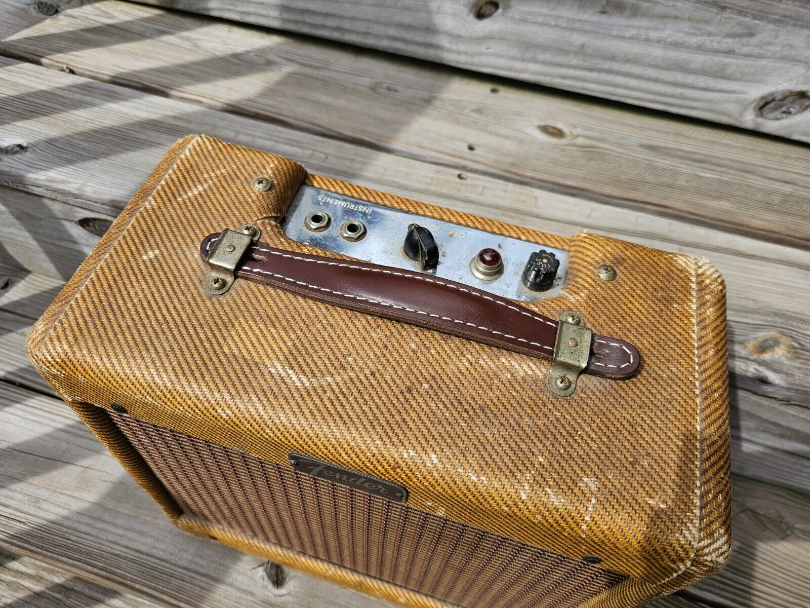 1956 Fender Tweed Champ Electric Guitar Amplifier