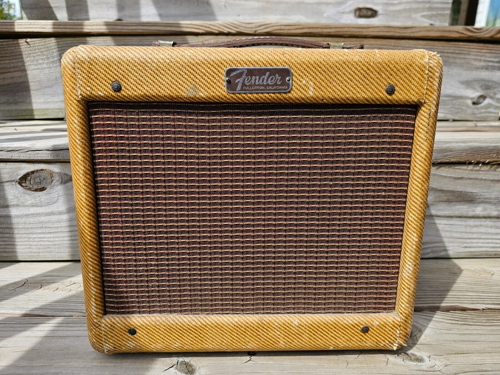 1956 Fender Tweed Champ Electric Guitar Amplifier