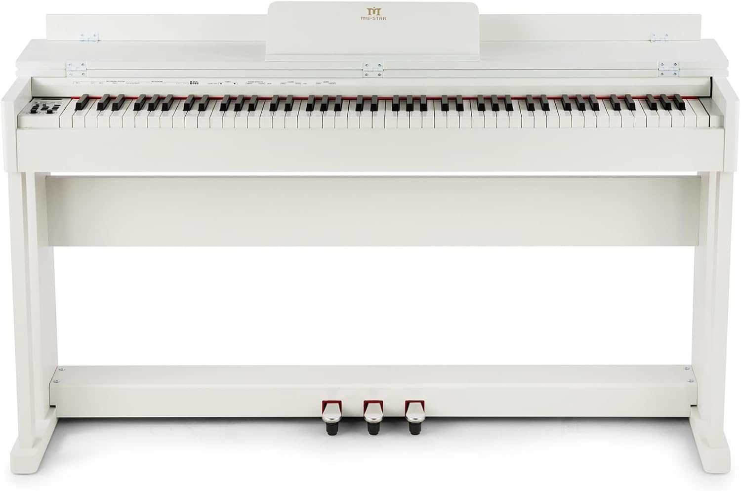 Artist Hand 88-Key Digital Piano – Weighted Keys, Hammer Action, 3 Pedals & Furniture Stand