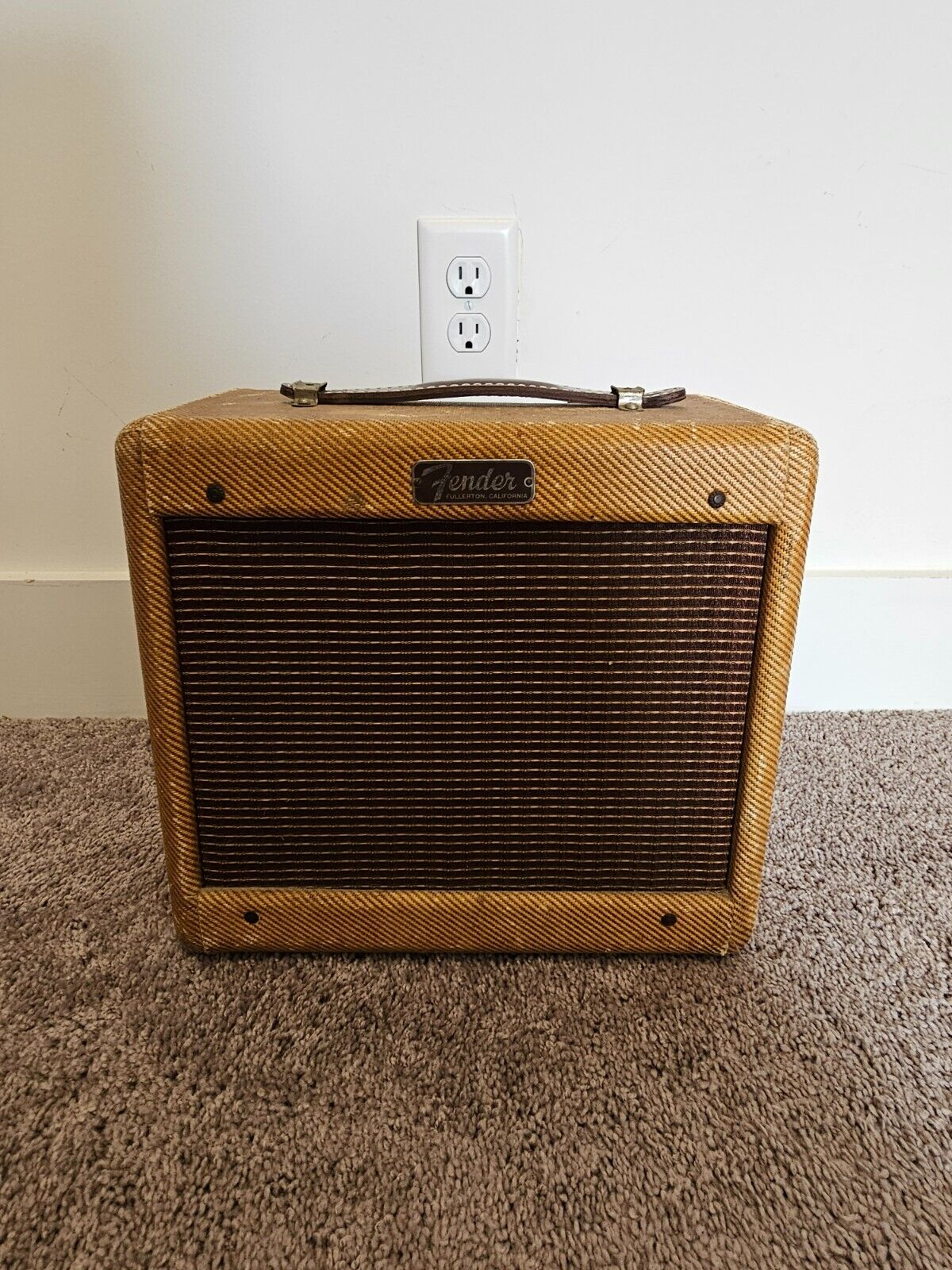 1956 Fender Tweed Champ Electric Guitar Amplifier