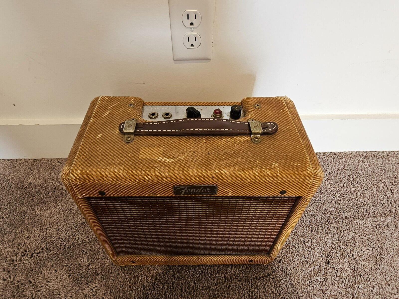 1956 Fender Tweed Champ Electric Guitar Amplifier