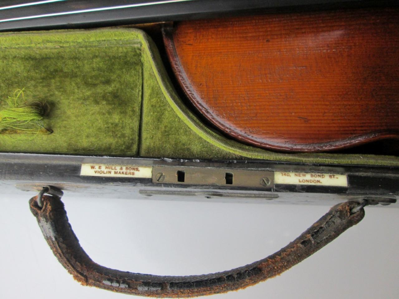 Antique 19th C English 4/4 Violin By William.E. Hill & Sons Circa 1882 London